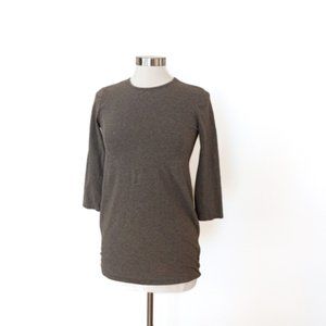 Mimi essential Maternity Brown Tunic